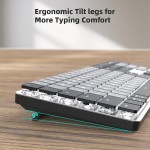 Mechanical Keyboard Manufacturer - Red Dragon Low Profile 75 Percent