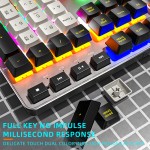 Gaming Keyboard Manufacturer - Hot Sale 104 Keys Rainbow Blue Switch