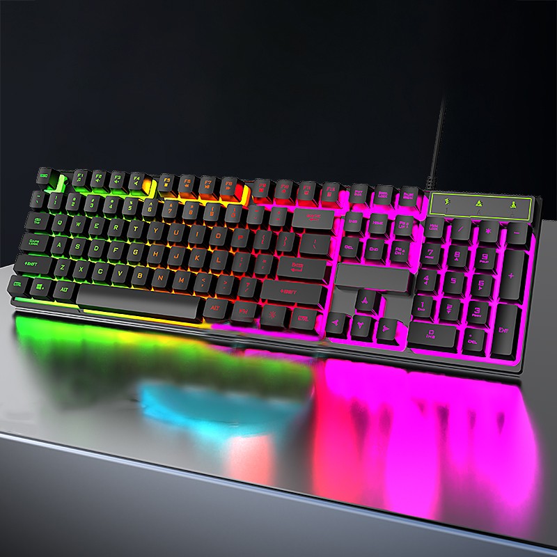 Gaming Keyboard Factory - Hot Sale USB Wired RGB 104 Keys