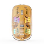 Wireless Mouse Factory - Bluetooth Transparent Lightweight RGB