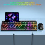 Keyboard Mouse Combo Factory - 114 Keys 2.4G Wireless RGB Silent