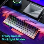 Mechanical Keyboard Manufacturer - Hot Swappable 68 Keys PBT Keycaps