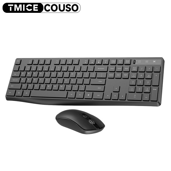 Keyboard Mouse Combo Factory - AMZ Hot Sale 2.4G Full Sized Ergonomic