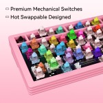 Mechanical Keyboard Factory - 82 Keys Bluetooth Gasket Tri Mode