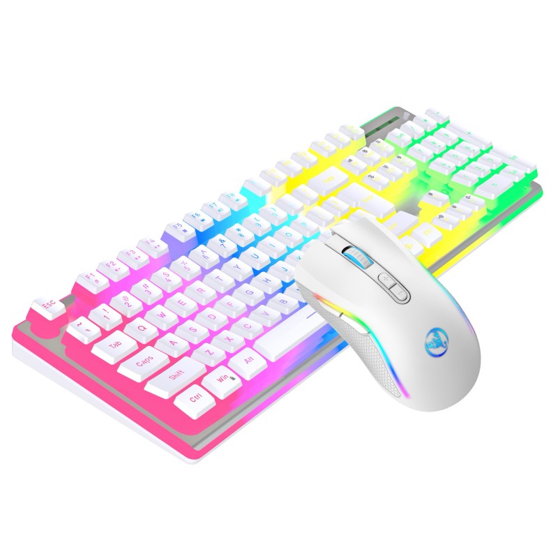 Keyboard Mouse Combo Factory - K10 Mechanical Feel RGB Wireless