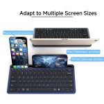 Bluetooth Keyboard Manufacturer - 78 Keys Ultra Thin With Phone Holder