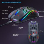 Gaming Mouse Manufacturer - Hot Sale 6D 7200DPI RGB Optical Sensor