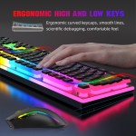 Keyboard Mouse Combo Factory - K10 Mechanical Feel RGB Wireless