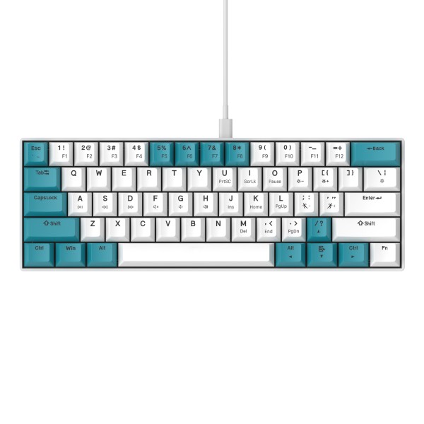 Mechanical Keyboard Factory - 60 Percent Ergonomic Detachable Type C