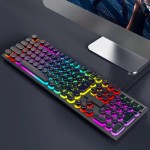 Gaming Keyboard Manufacturer - Retro Typewriter Mechanical Rainbow
