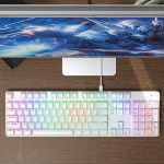 Mechanical Keyboard Factory - Full Size 104 Keys Red Switch