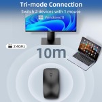 Wireless Mouse Manufacturer - Ergonomic Arc Silent Ultra Thin Slim