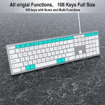 Wired Keyboard Manufacturer - 110 Keys Ultra Thin Scissor Silent
