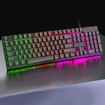 Gaming Keyboard Manufacturer - Hot Sale Backlit Membrane 104 Keys