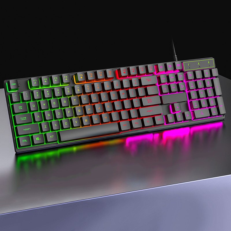 Gaming Keyboard Manufacturer - Hot Sale Backlit Membrane 104 Keys