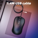 Wired Mouse Factory - USB Portable 3D Ergonomic 1200DPI Optical