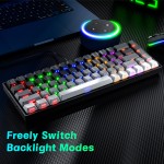 Mechanical Keyboard Manufacturer - Hot Swappable 68 Keys PBT Keycaps