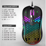 Gaming Mouse Factory - Hot Sale Honeycomb RGB Lightweight Ergo