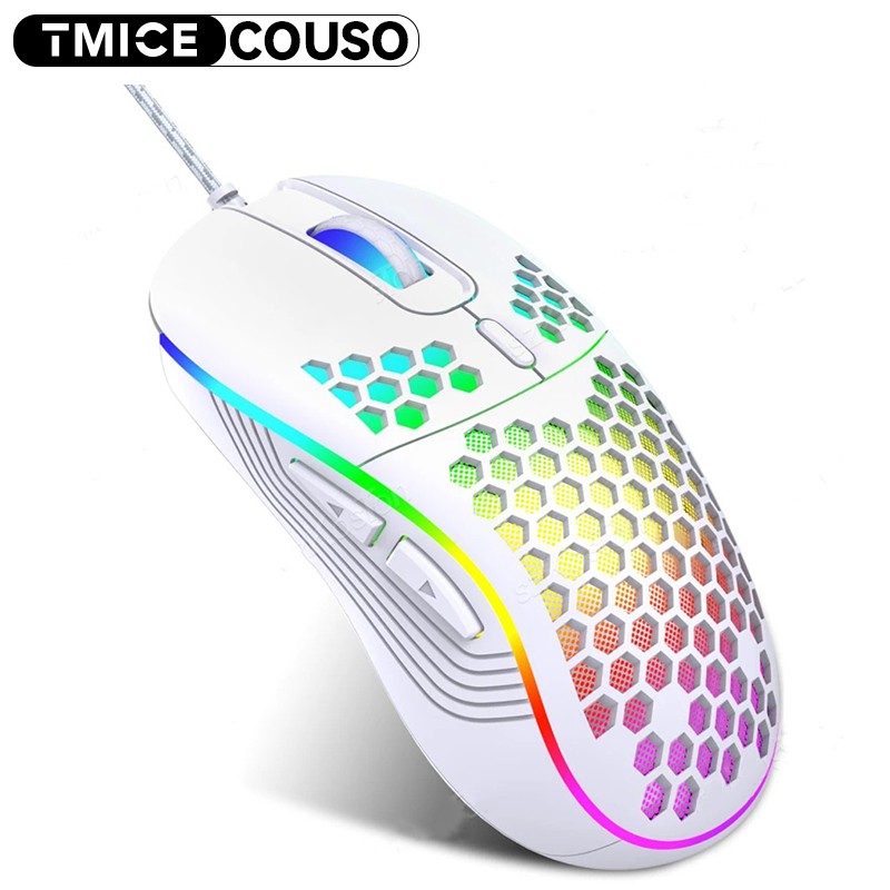 Gaming Mouse Factory - Honeycomb Wired RGB 7200 DPI Adjustable