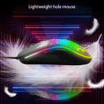 Gaming Mouse Factory - Honeycomb Wired RGB 7200 DPI Adjustable