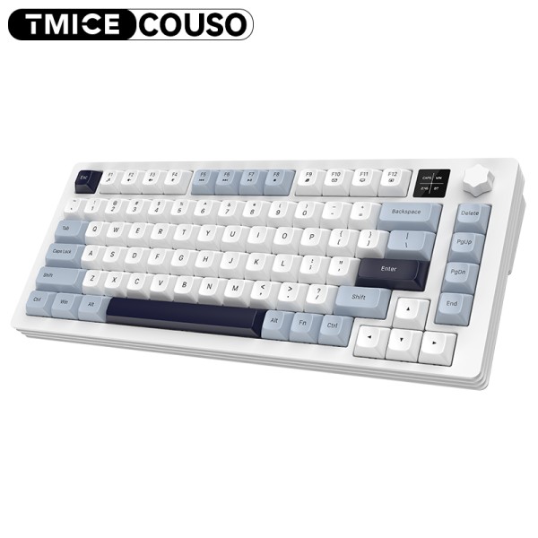 Mechanical Keyboard Manufacturer - F75 Gasket Wireless Hotswap RGB