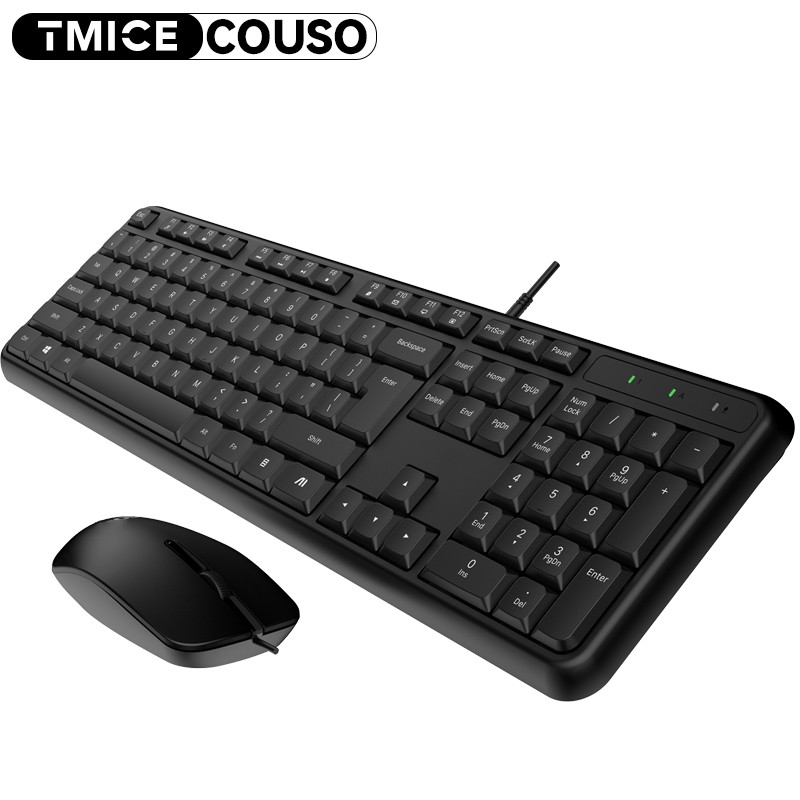 Keyboard Mouse Combo Factory - Silent Ergonomic Membrane Office Combo