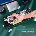 Mechanical Keyboard Factory - Bluetooth Tri Mode 75 Percent RGB