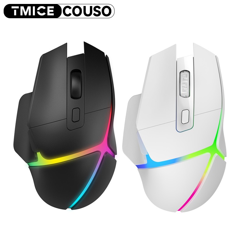 Gaming Mouse Factory - Hot Sale Bluetooth Tri Mode RGB 7200 DPI