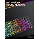 Keyboard Mouse Combo Manufacturer - 104 Keys Round Keycaps Backlit
