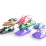 Wireless Mouse Factory - Bluetooth Transparent Lightweight RGB