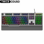 Gaming Keyboard Manufacturer - 104 Key Silent Mechanical Feel RGB