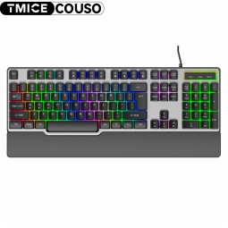 Gaming Keyboard Manufacturer - 104 Key Silent Mechanical Feel RGB