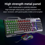 Keyboard Mouse Combo Manufacturer - Hot Sale Metal Membrane RGB