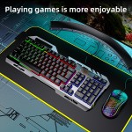 Keyboard Mouse Combo Manufacturer - Hot Sale Metal Membrane RGB