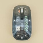 Gaming Mouse Factory - Black Transparent Portable