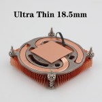 CPU Cooler Factory - 75mm 4-Pin PWM Pure Copper