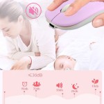 Wireless Mouse Manufacturer - Portable Pink Dual-Mode