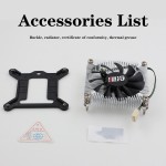 CPU Cooler Fan Supplier - 70mm 4-Pin PWM Low-Noise