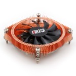 CPU Cooler Factory - 75mm 4-Pin PWM Pure Copper