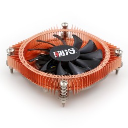CPU Cooler Factory - 75mm 4-Pin PWM Pure Copper