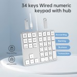 Numeric Keypad Supplier - Office Small Numpad Gray