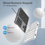 Numeric Keypad Supplier - Office Small Numpad Gray