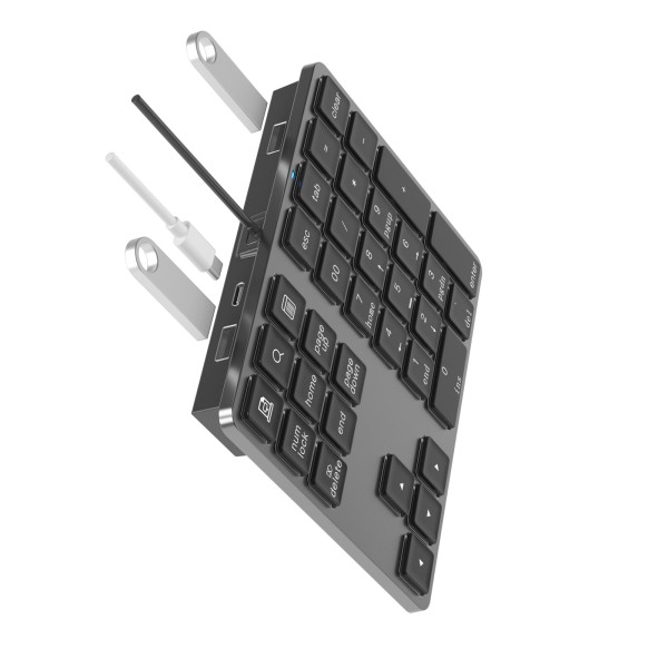 Numeric Keypad Supplier - Office Small Numpad Gray