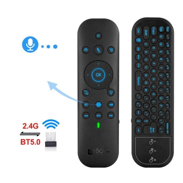 Air Mouse Supplier - Awireless G60S 2.4G Backlight