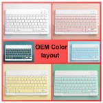 Wireless Keyboard Manufacturer - Bluetooth White Purple