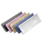 Bluetooth Keyboard Factory - Spanish Ergonomic Transparent