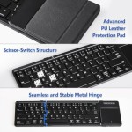 Bluetooth Keyboard Factory - Full Size PU Leather