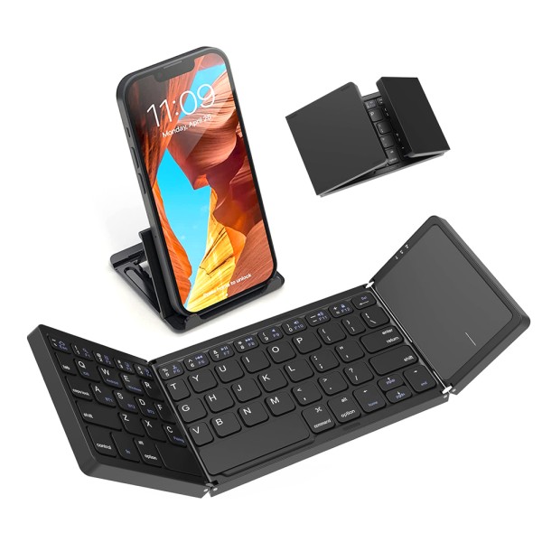 Foldable Keyboard Factory - 3-fold Bluetooth Keyboard