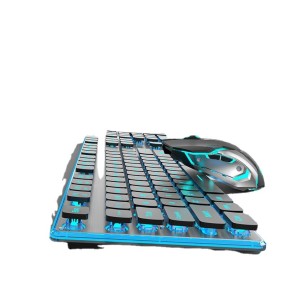 Keyboard Mouse Combo Factory - Ultra Thin 2.4Ghz Slim RGB Rechargeable