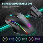 Gaming Mouse Manufacturer - PCTENK XM80B Wireless 10000DPI RGB
